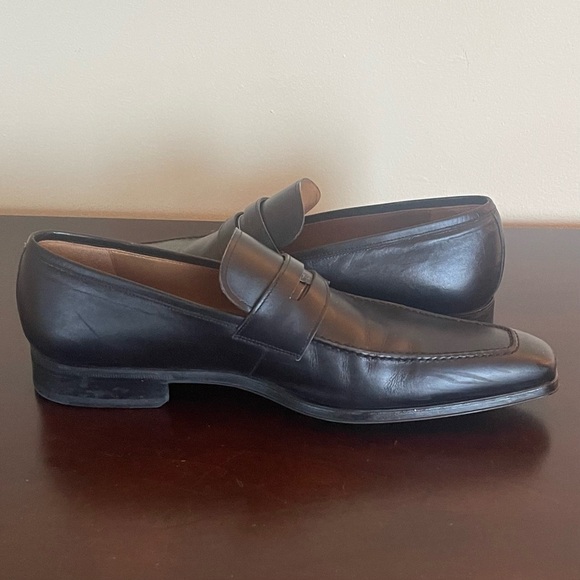 Magnanni for Neiman Marcus Penny Loafers Mens Slip-On Shoes main image 13